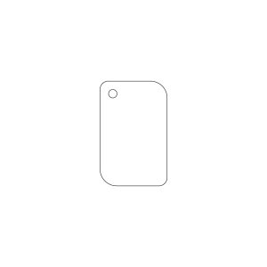 Small rectangle seascape resin serving board, cutting board combo