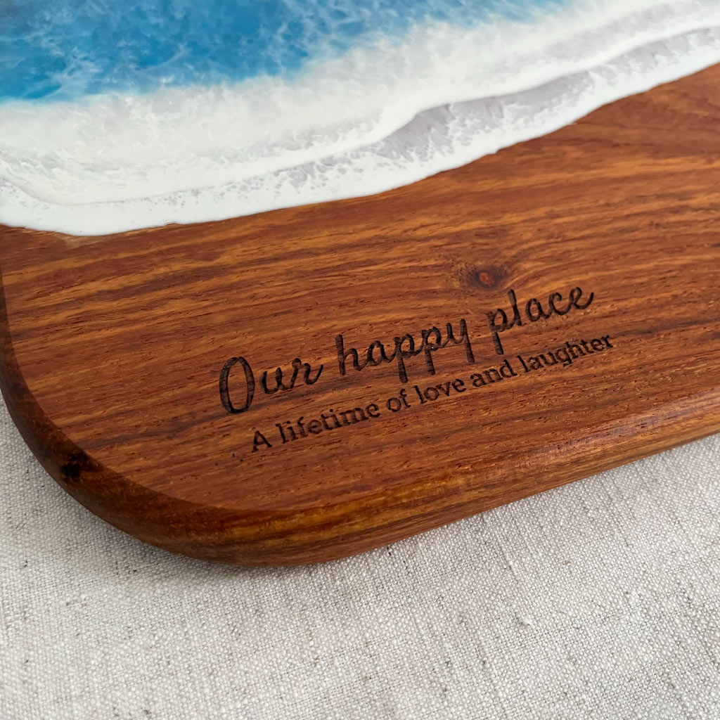 Medium rectangle ocean serving board - Image 5