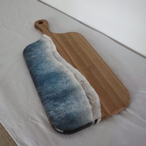 Large paddle ocean serving board