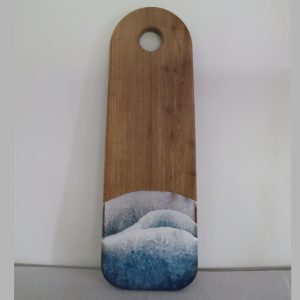 Long ocean serving board (3 wave)
