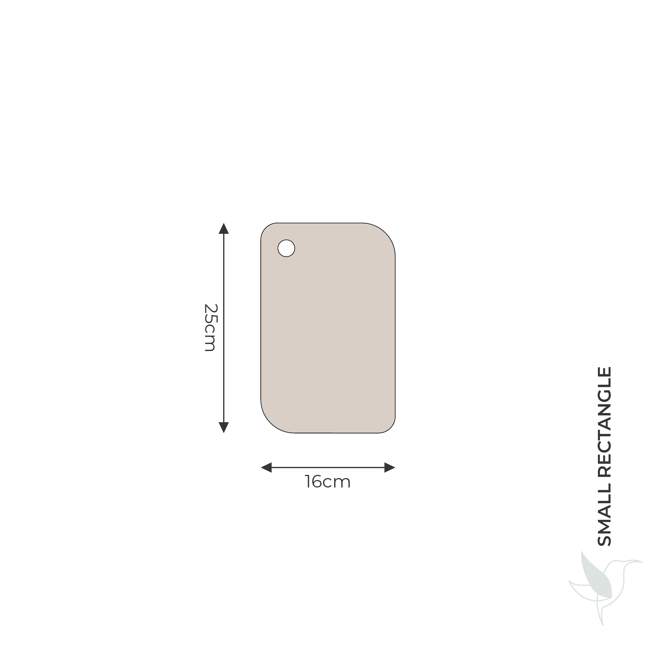 Small rectangle specifications